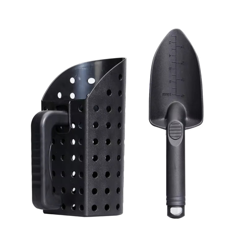 ABS Sand Scoop Sieve Bucket Beach Toy Metal Detecting Accessory For Treasure Hunting Gold Finding