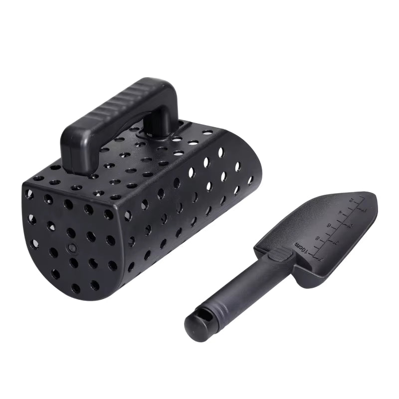 ABS Sand Scoop Sieve Bucket Beach Toy Metal Detecting Accessory For Treasure Hunting Gold Finding