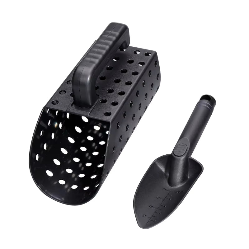 ABS Sand Scoop Sieve Bucket Beach Toy Metal Detecting Accessory For Treasure Hunting Gold Finding